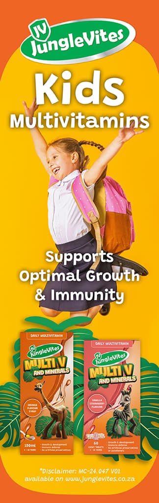 A flyer for kids's multi vitamins
