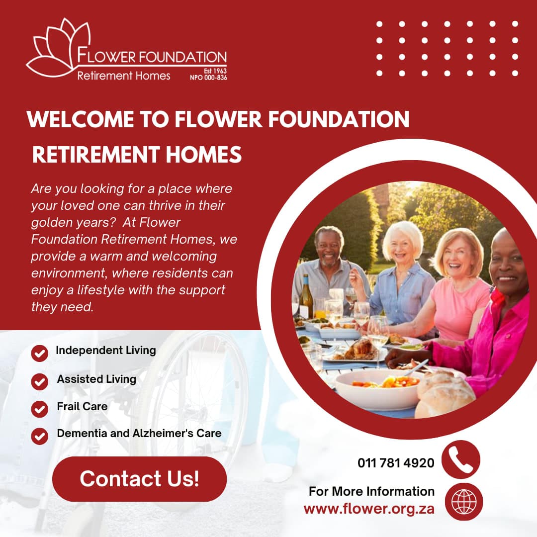 A flyer for a flower foundation