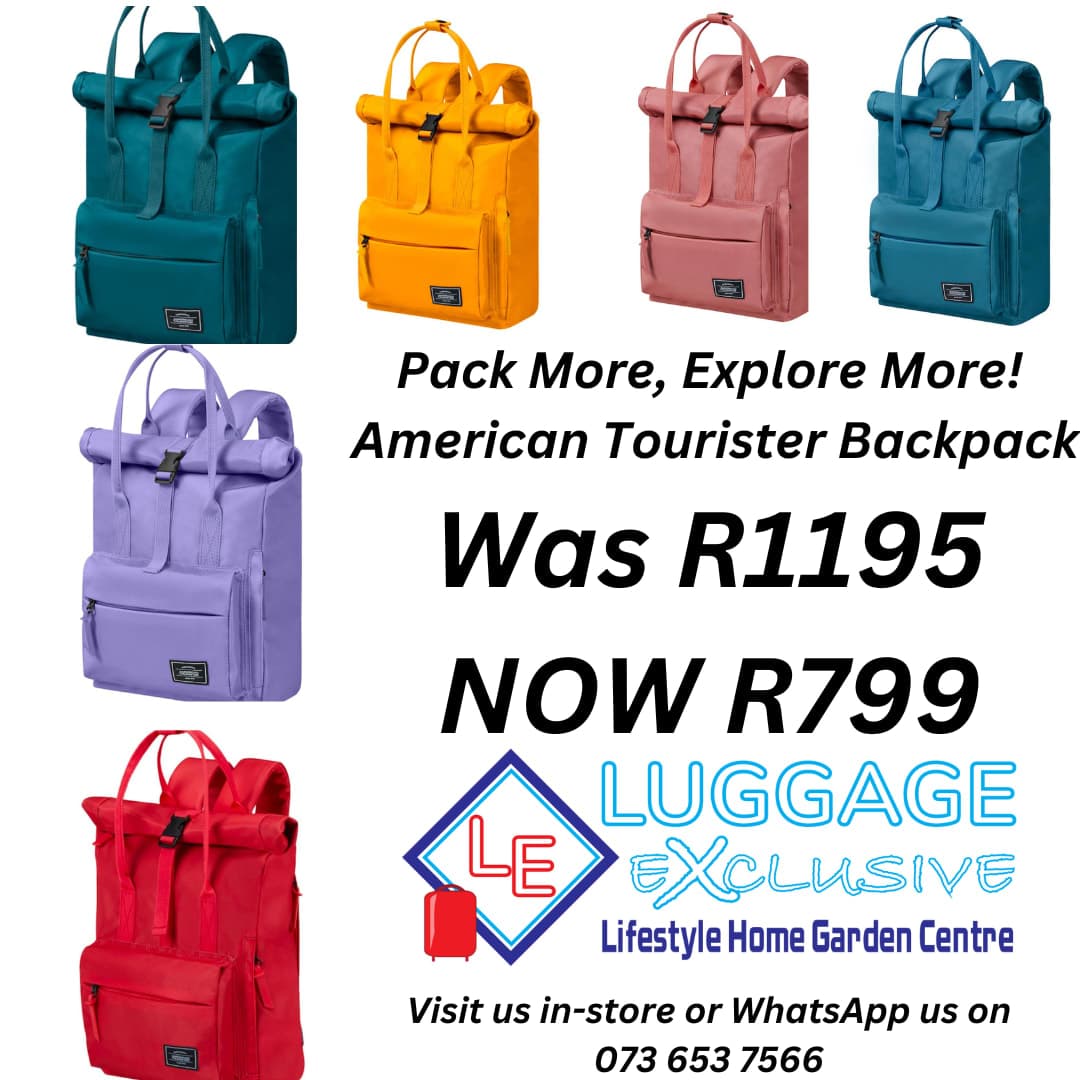 A group of bags with the words luggage exchange
