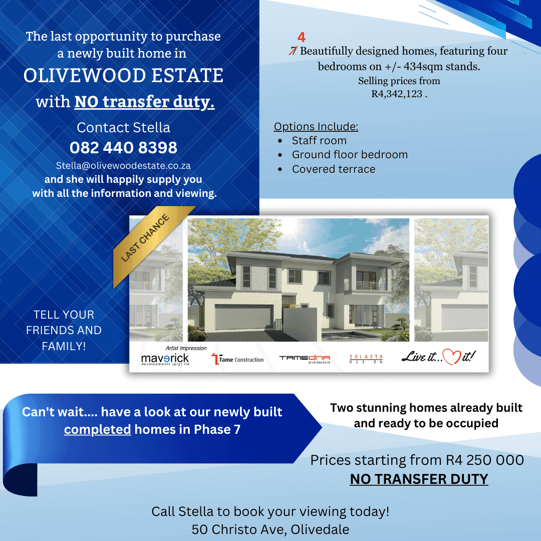 A flyer for a real estate for sale