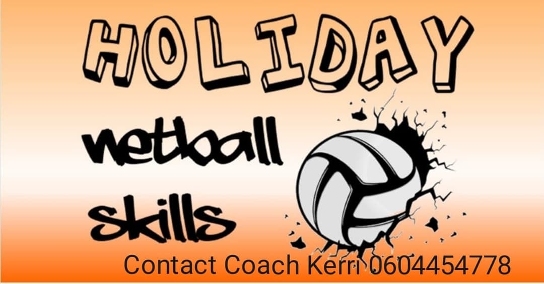 A volleyball ball with the words holiday metal skills