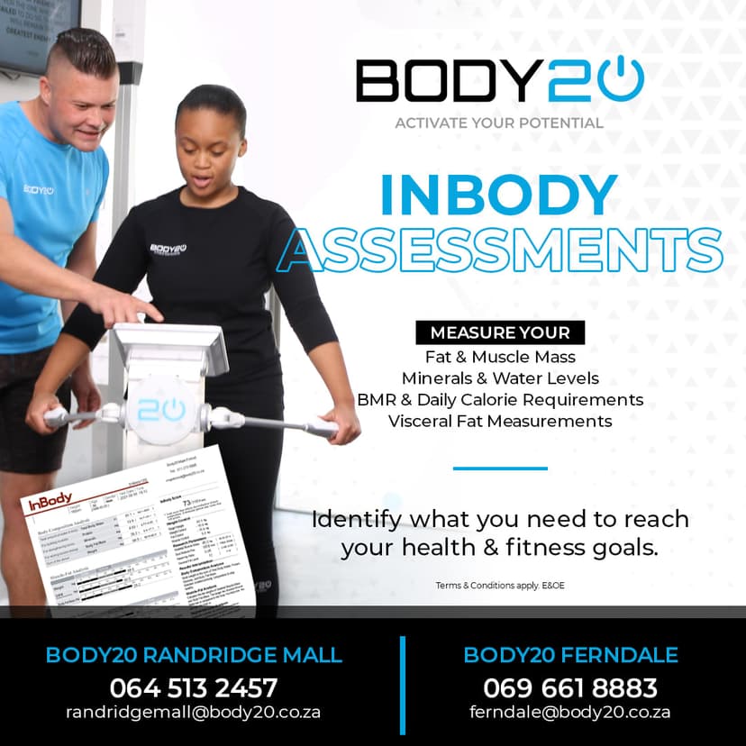 A flyer for a body 2u class with an image of a man and a