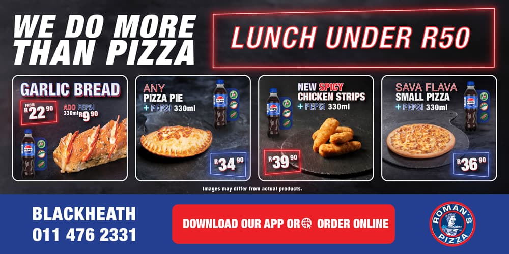 We do more than pizza lunch under rs 50