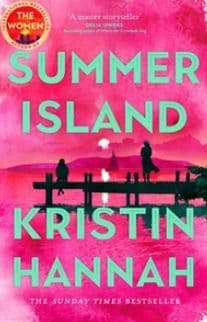 A book cover of summer island