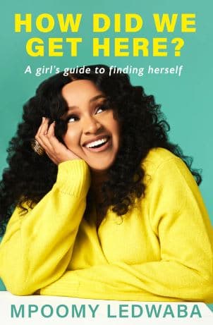 The cover of a book with a woman smiling