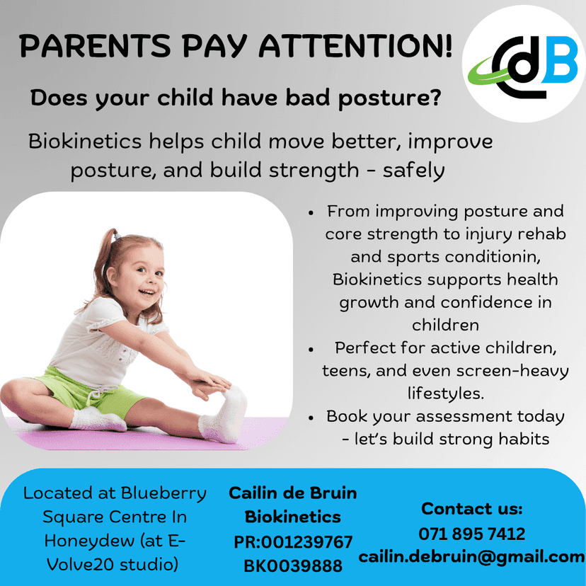 A flyer for a child's birth