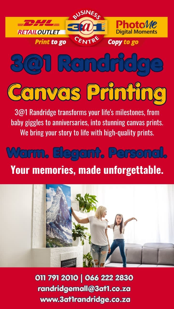 A flyer for a printing company