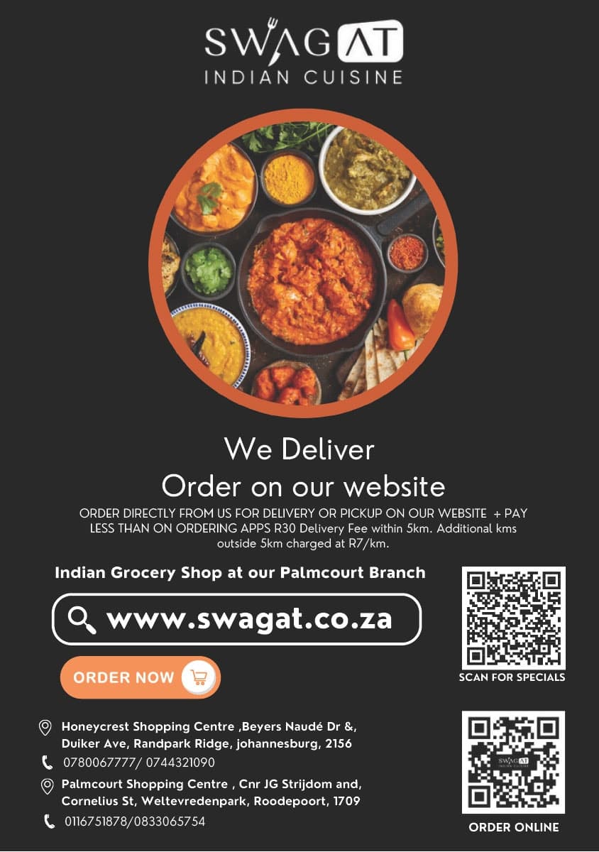A flyer for a indian cuisine restaurant
