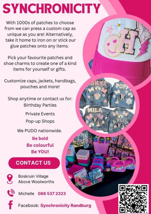 A flyer for a children's clothing store