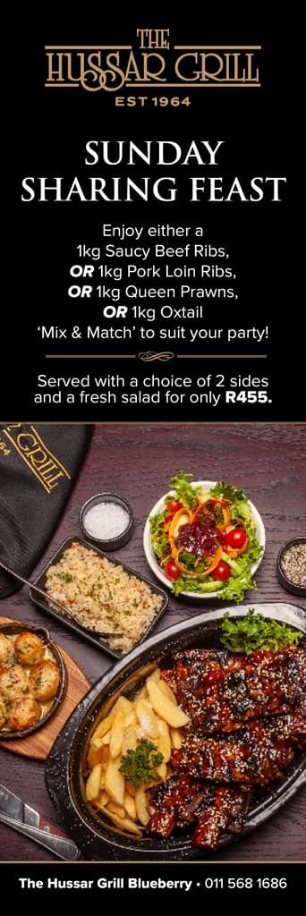 A flyer for the sunday sharing feast