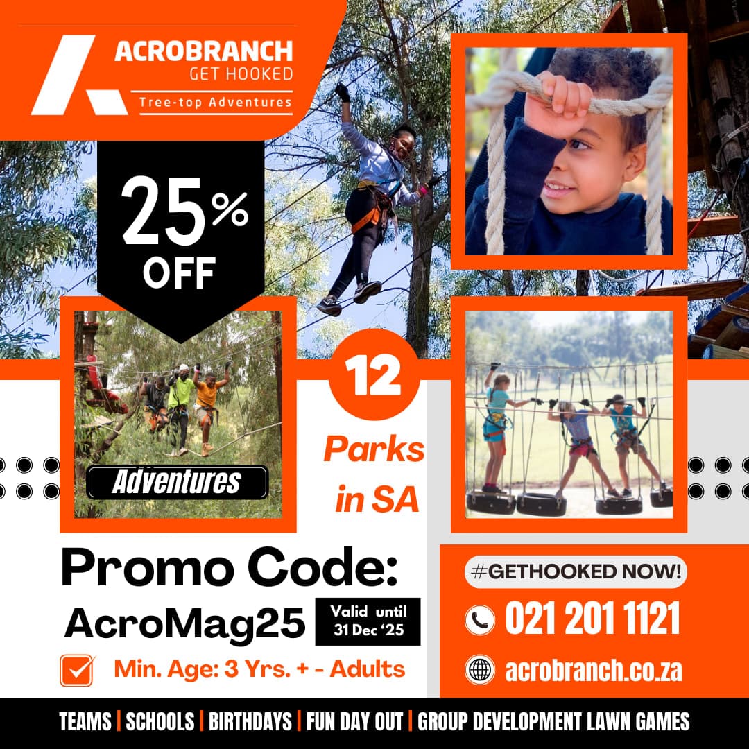 A flyer for a children's adventure park